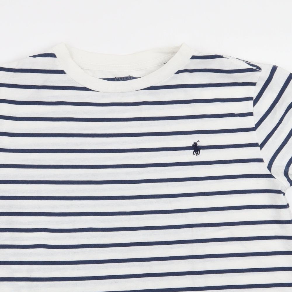 Polo Ralph Lauren Boys Multicoloured Striped  Basic T-Shirt Size 10 Years