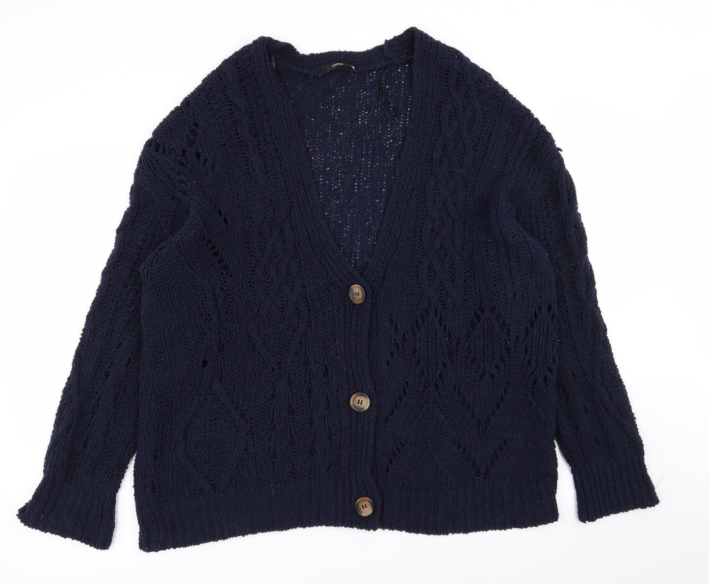 Asda George Womens Blue   Cardigan Jumper Size 16