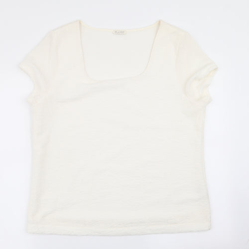 planet Womens White   Basic Blouse Size XL