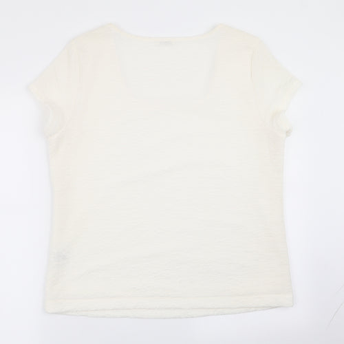 planet Womens White   Basic Blouse Size XL