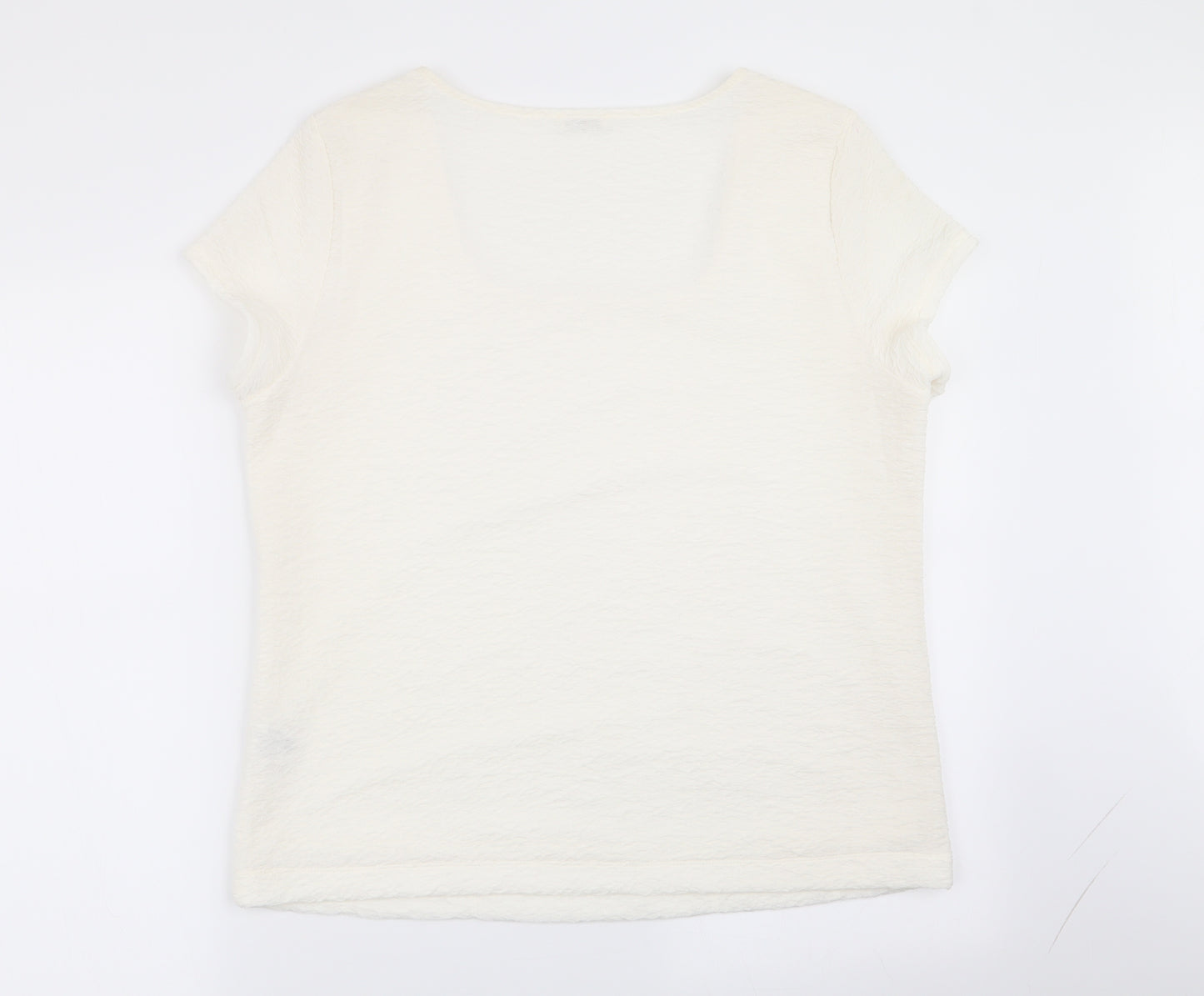 planet Womens White   Basic Blouse Size XL
