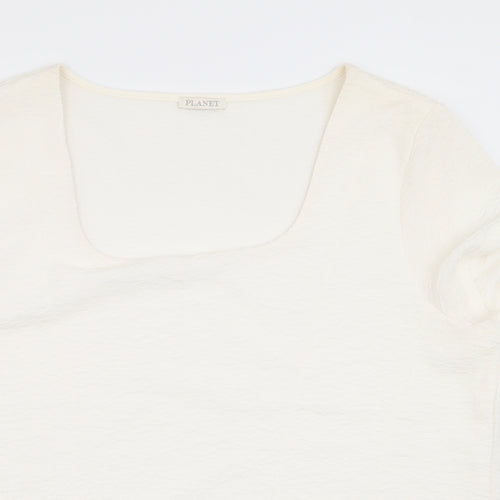 planet Womens White   Basic Blouse Size XL
