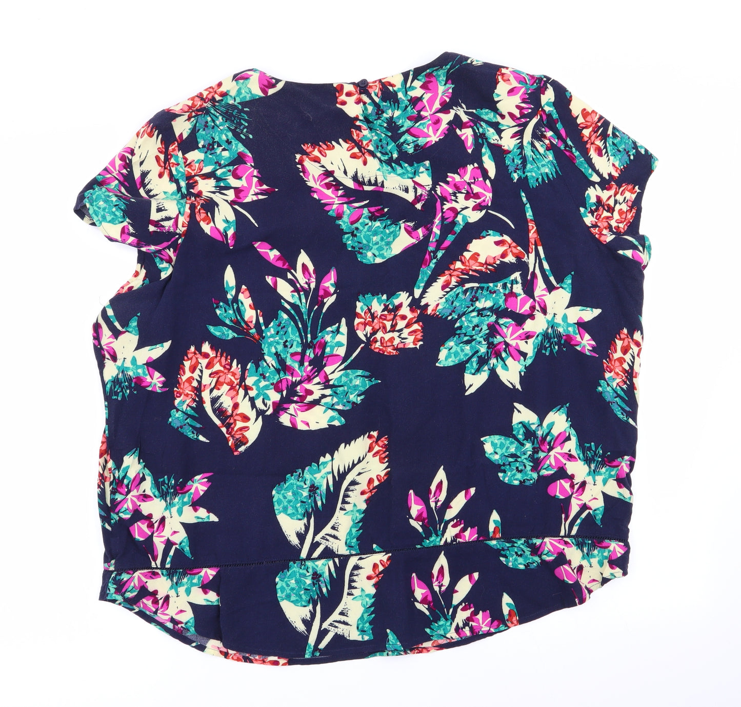 Per Una Womens Multicoloured Floral  Basic Blouse Size 18