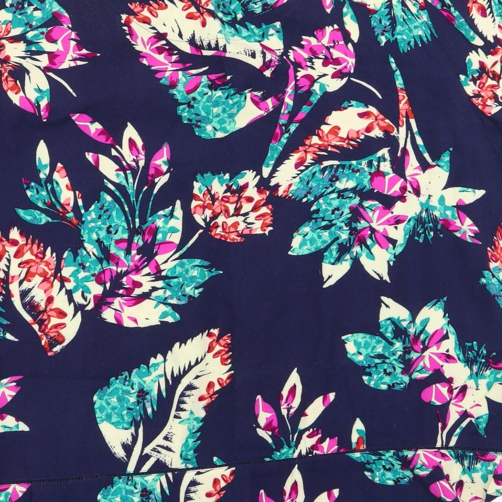 Per Una Womens Multicoloured Floral  Basic Blouse Size 18