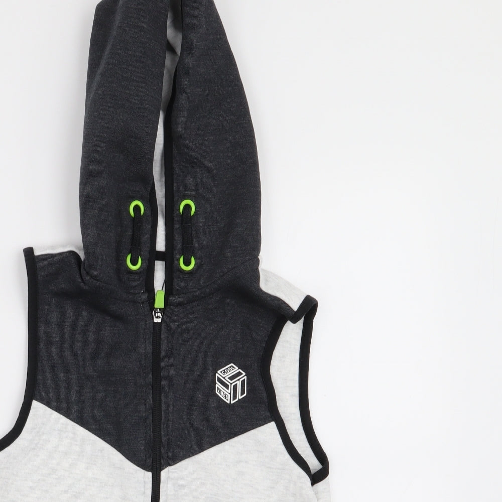 F&F Boys Multicoloured   Full Zip Jumper Size 4-5 Years