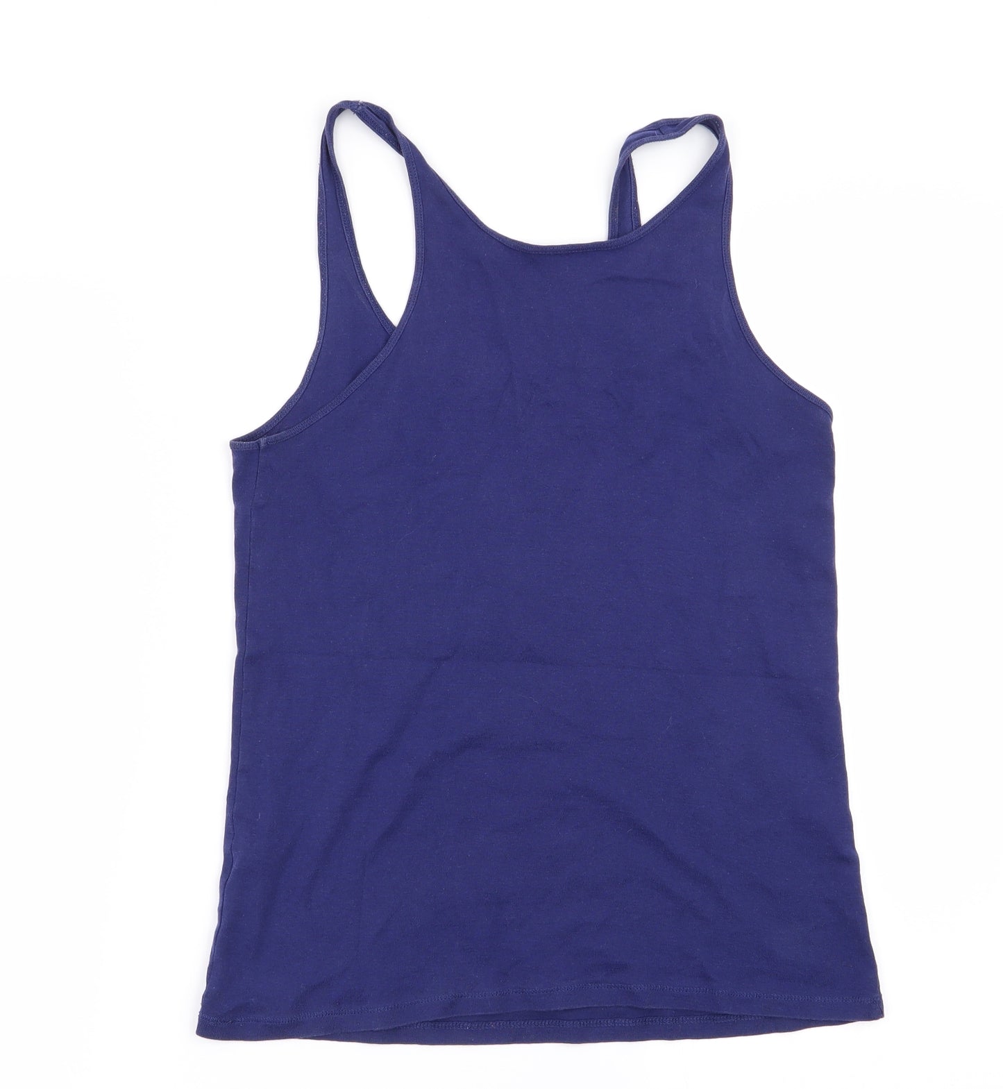 Topshop Womens Blue   Basic Tank Size 14