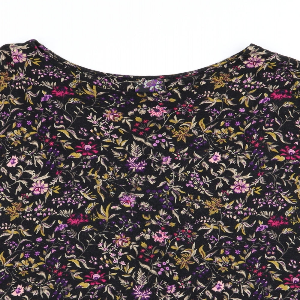 NEXT Womens Multicoloured Floral  Basic T-Shirt Size 16