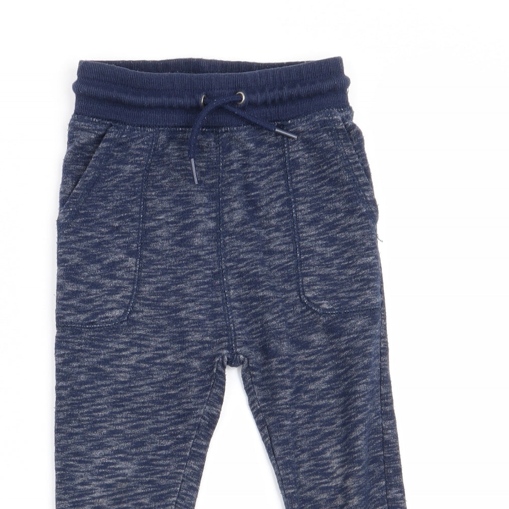 H&M Boys Blue   Jogger Trousers Size 2-3 Years