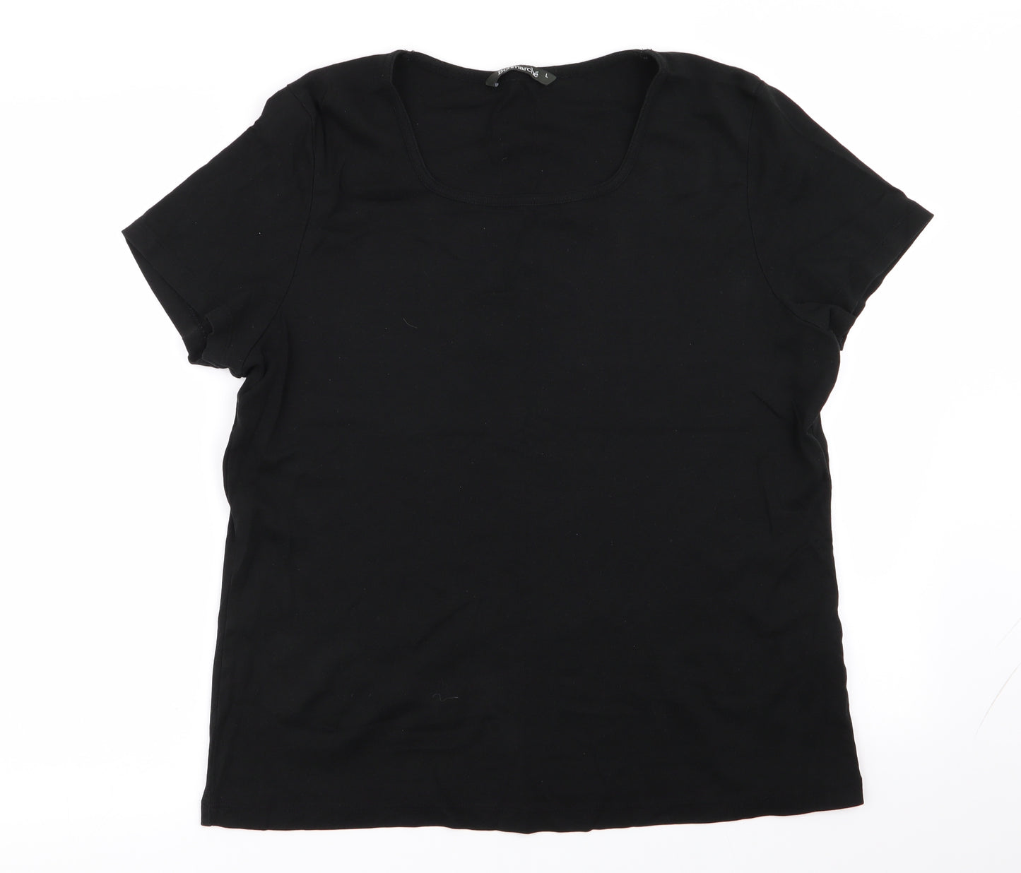 bonmarche Womens Black   Basic T-Shirt Size L