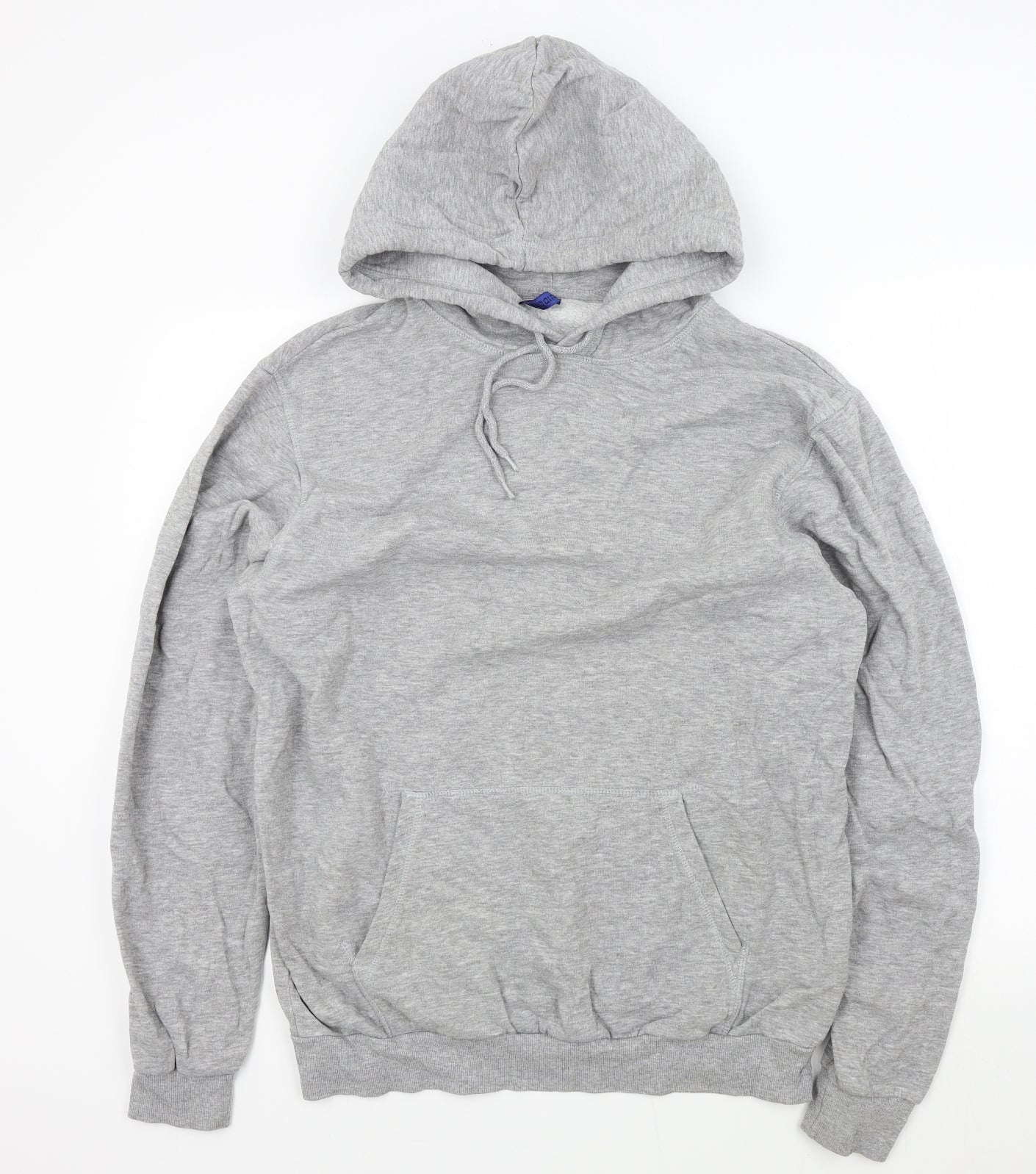 H&M Mens Grey   Pullover Hoodie Size M