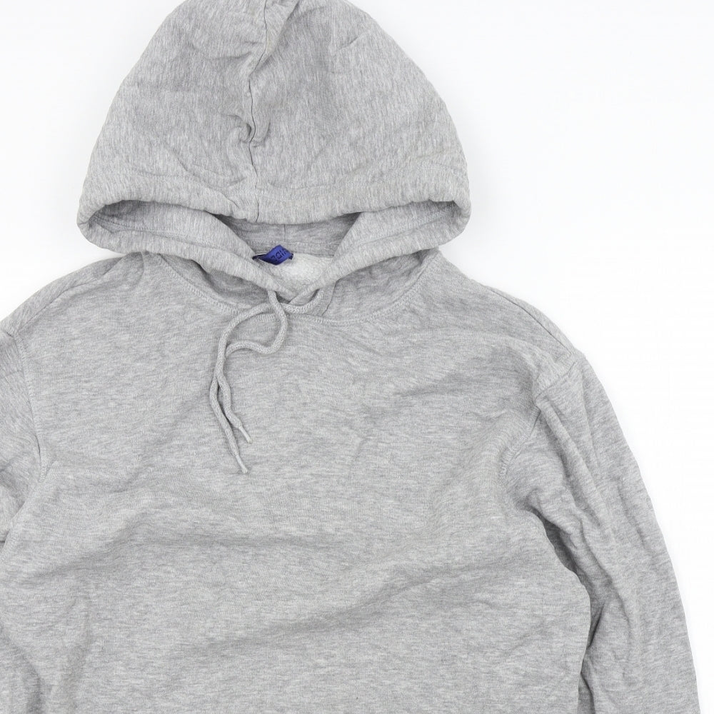 H&M Mens Grey   Pullover Hoodie Size M