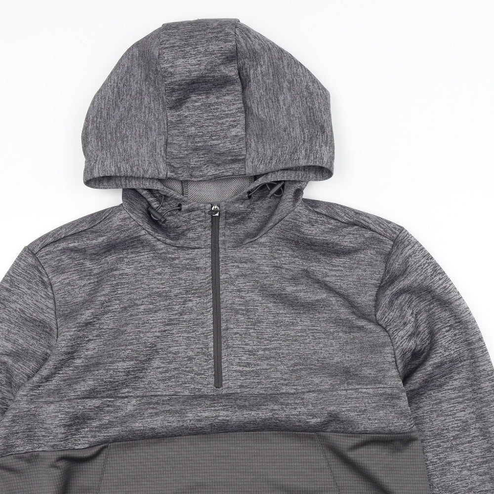 souluxe Mens Grey   Pullover Hoodie Size XL