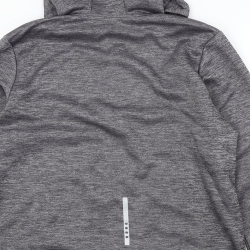 souluxe Mens Grey   Pullover Hoodie Size XL