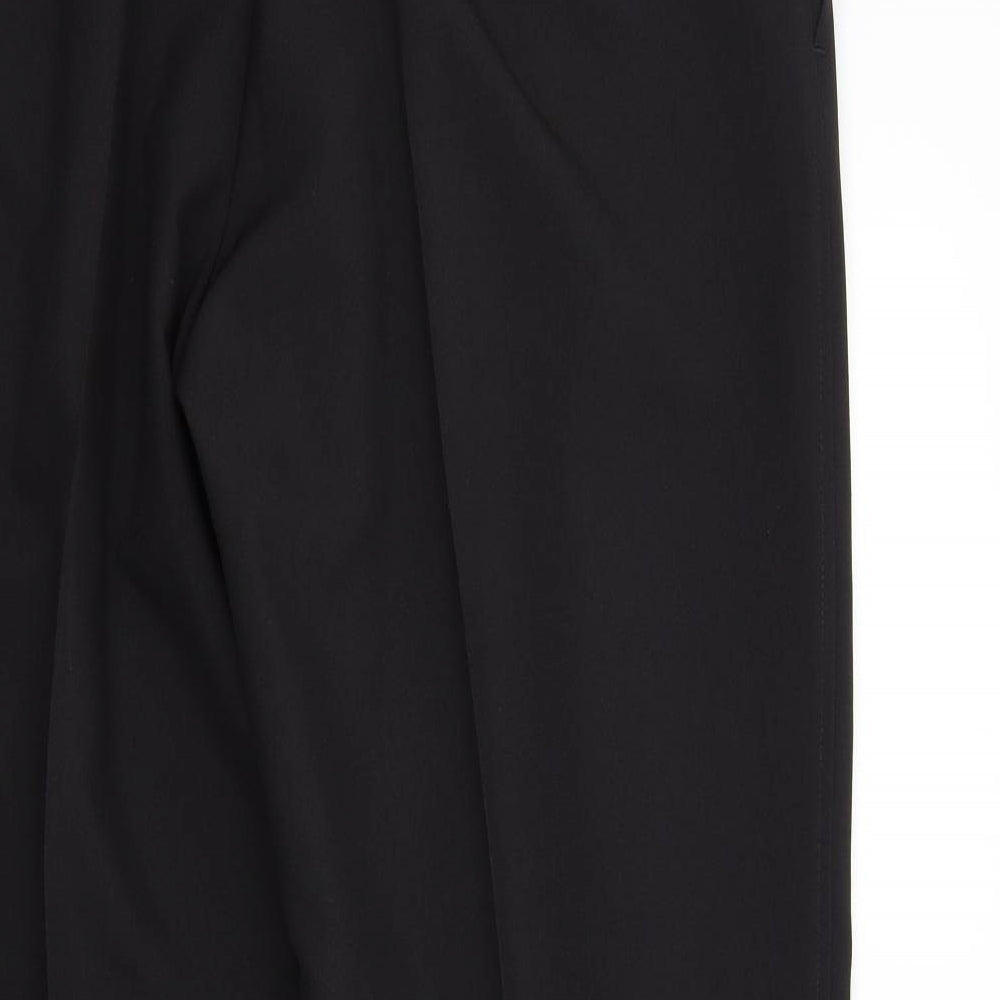 M&S Mens Black   Trousers  Size 38 L29 in