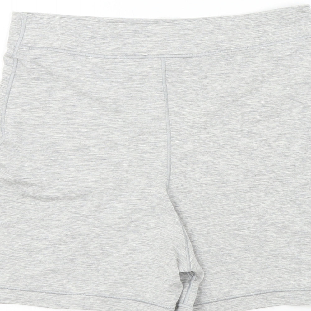 M&S Womens Grey Colourblock  Bermuda Shorts Size 12