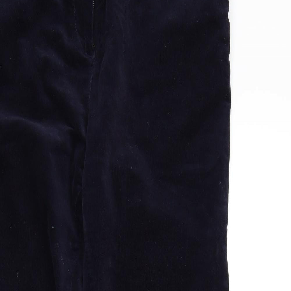M&S Womens Blue   Trousers  Size 16 L29 in