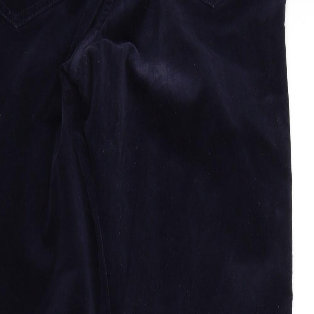 M&S Womens Blue   Trousers  Size 16 L29 in