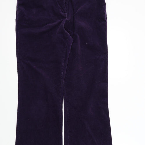 M&S Womens Pink   Trousers  Size 14 L28 in