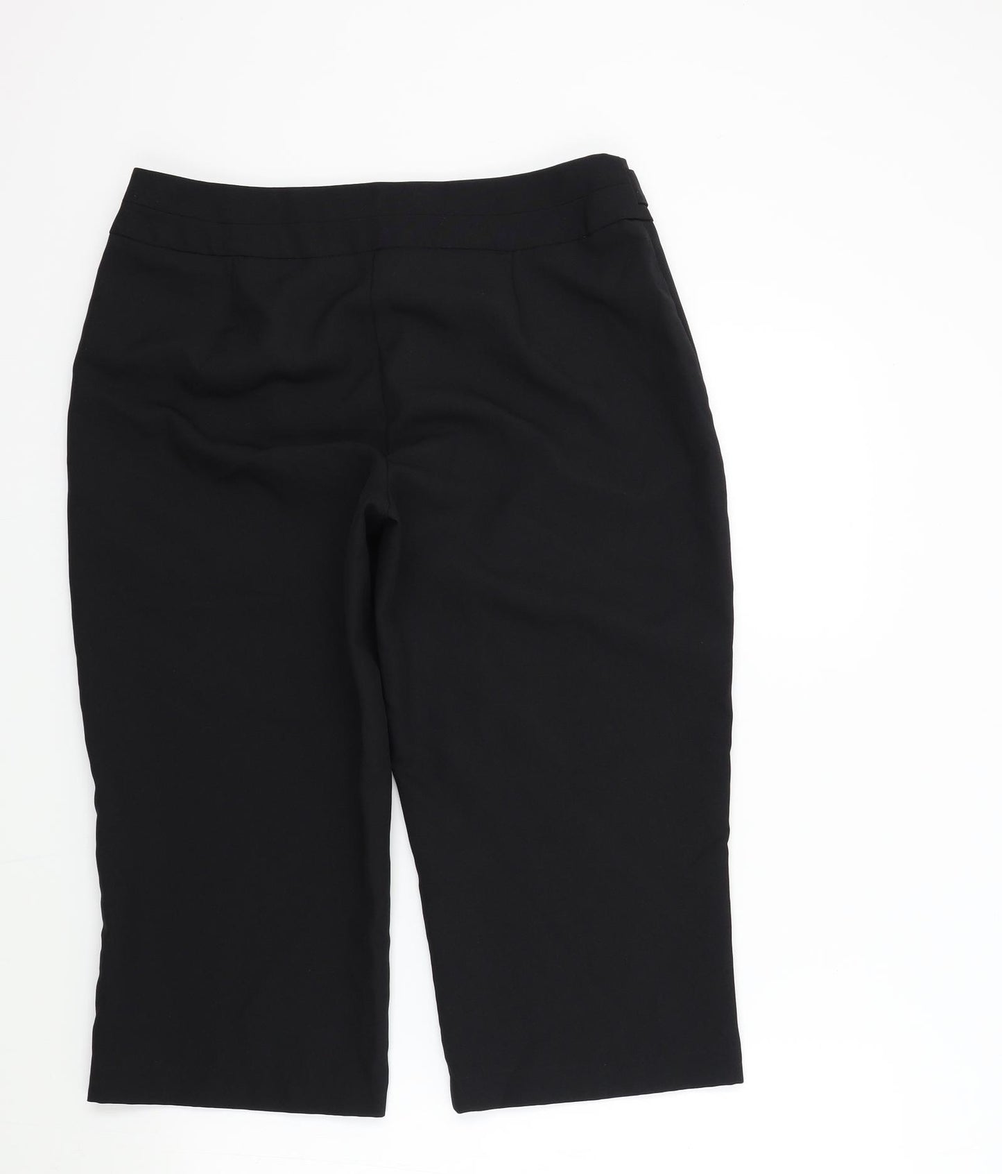 BM Womens Black Colourblock  Chino Shorts Size 14