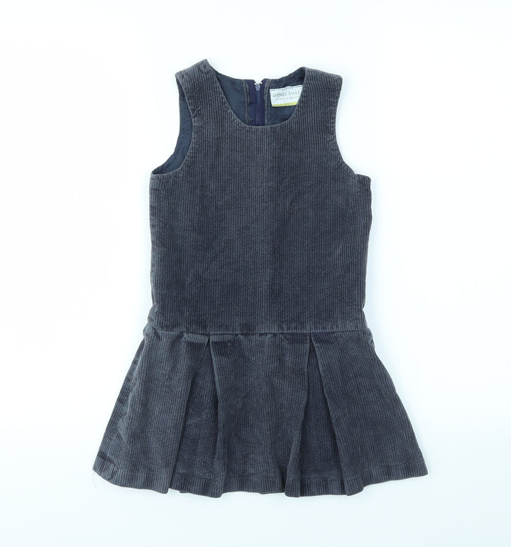 Denby Dale Girls Grey Fit & Flare Size 6 Years