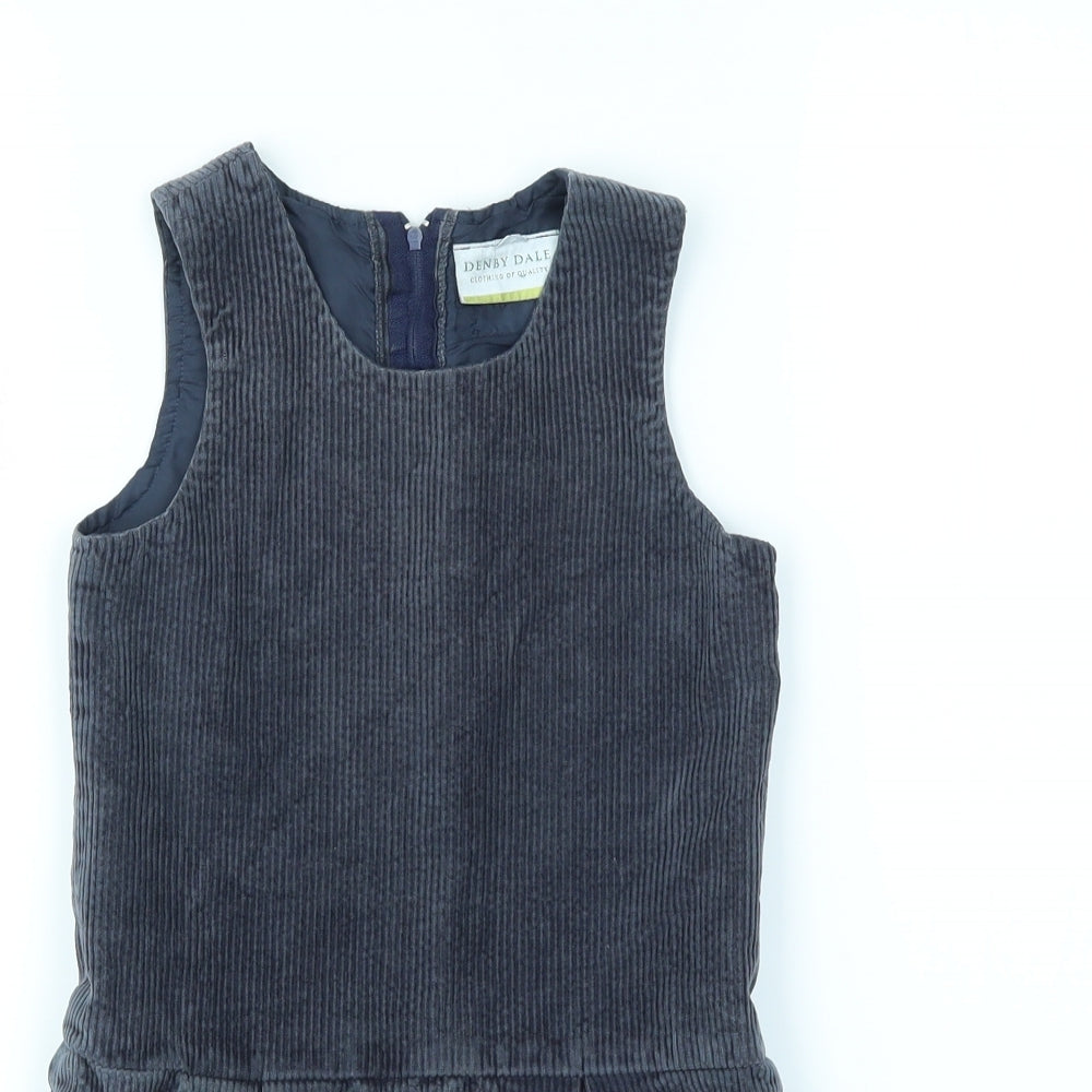 Denby Dale Girls Grey   Fit & Flare  Size 6 Years