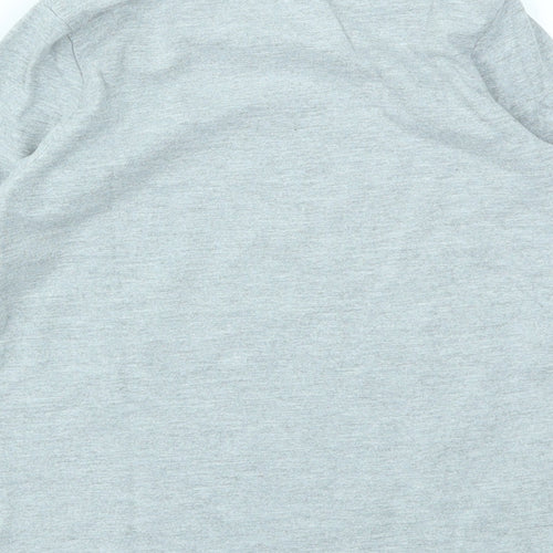 earthchild Girls Grey   Basic T-Shirt Size 4-5 Years