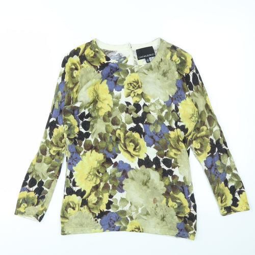 Cynthia Rowley Womens Multicoloured Geometric  Pullover Jumper Size S