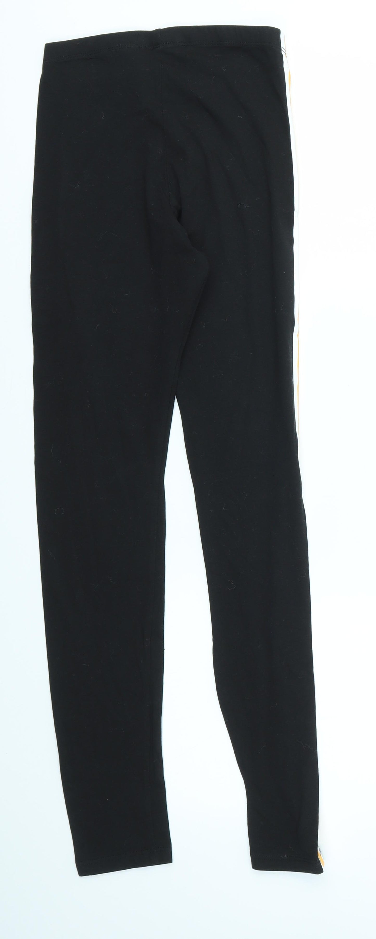 H&M Girls Black   Jegging Trousers Size 12-13 Years