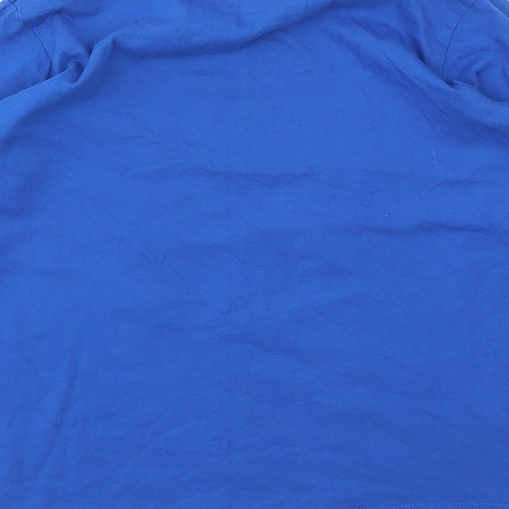 Matalan Boys Blue   Basic T-Shirt Size 8-9 Years