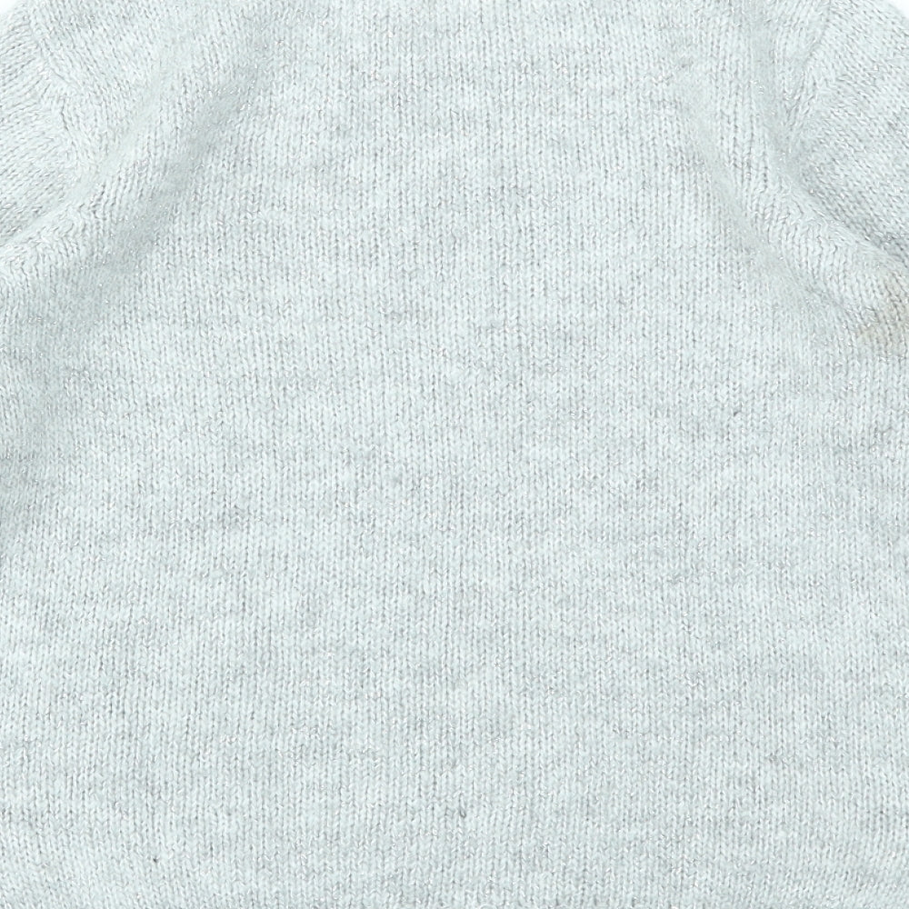 NEXT Girls Grey   Pullover Jumper Size 11 Years