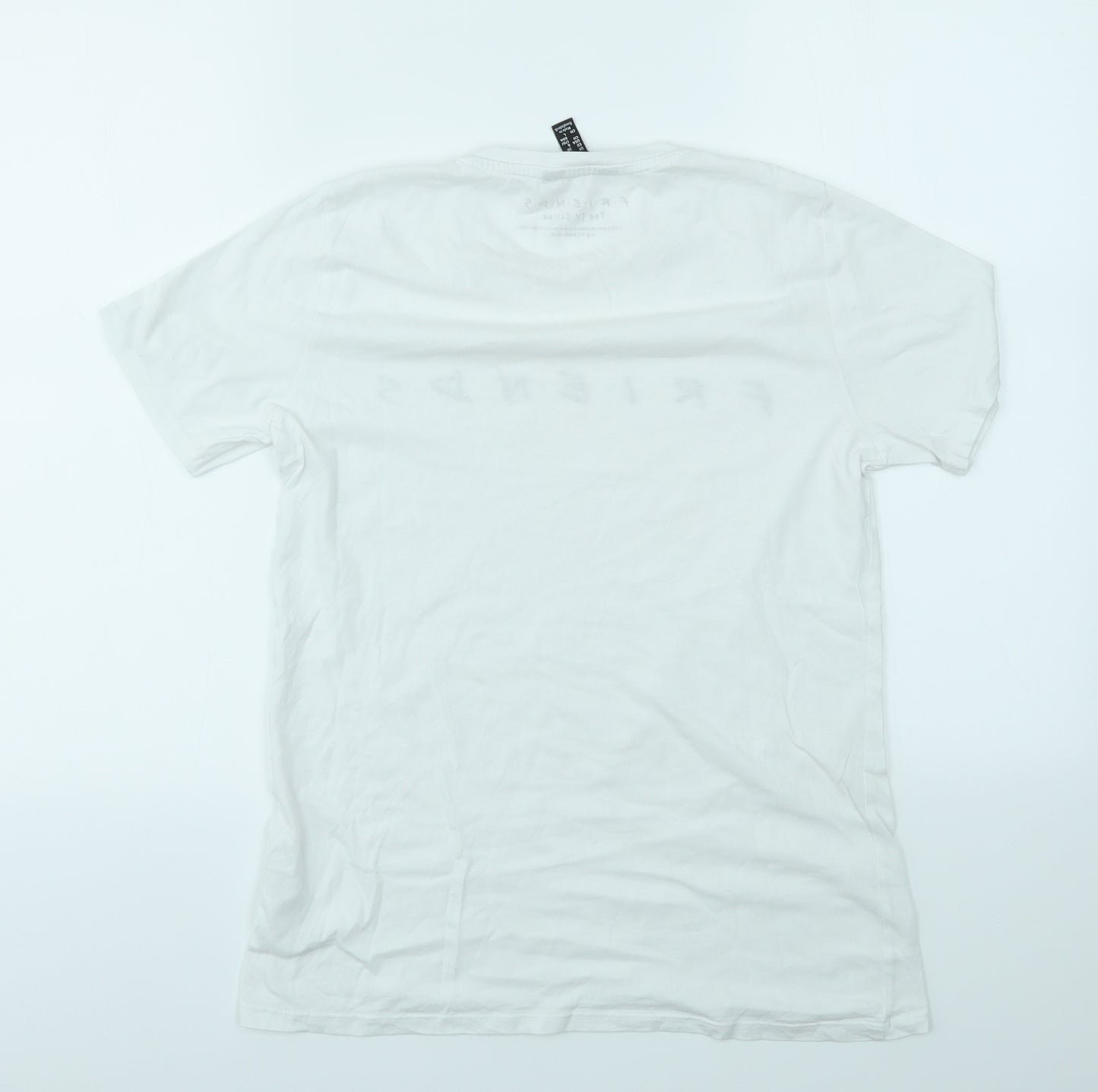 New Look Womens White   Basic T-Shirt Size 10