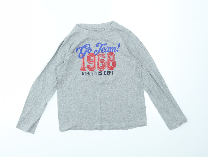 Primark Boys Grey Basic T-Shirt Size 8-9 Years