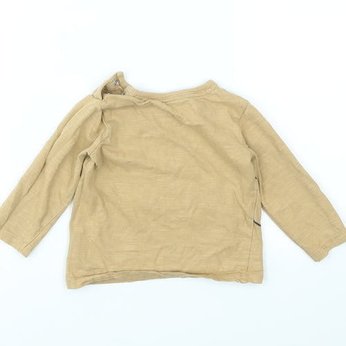George Baby Brown   Basic T-Shirt Size 6-9 Months
