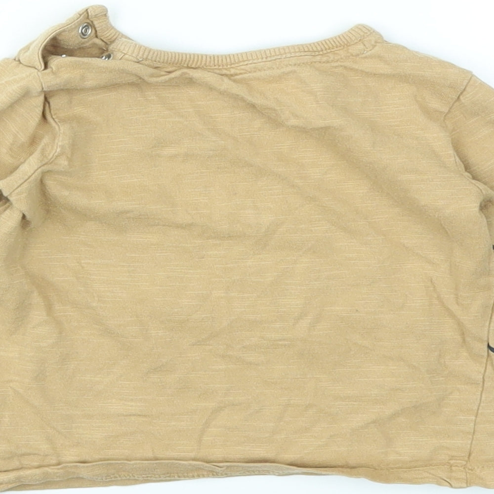 George Baby Brown   Basic T-Shirt Size 6-9 Months