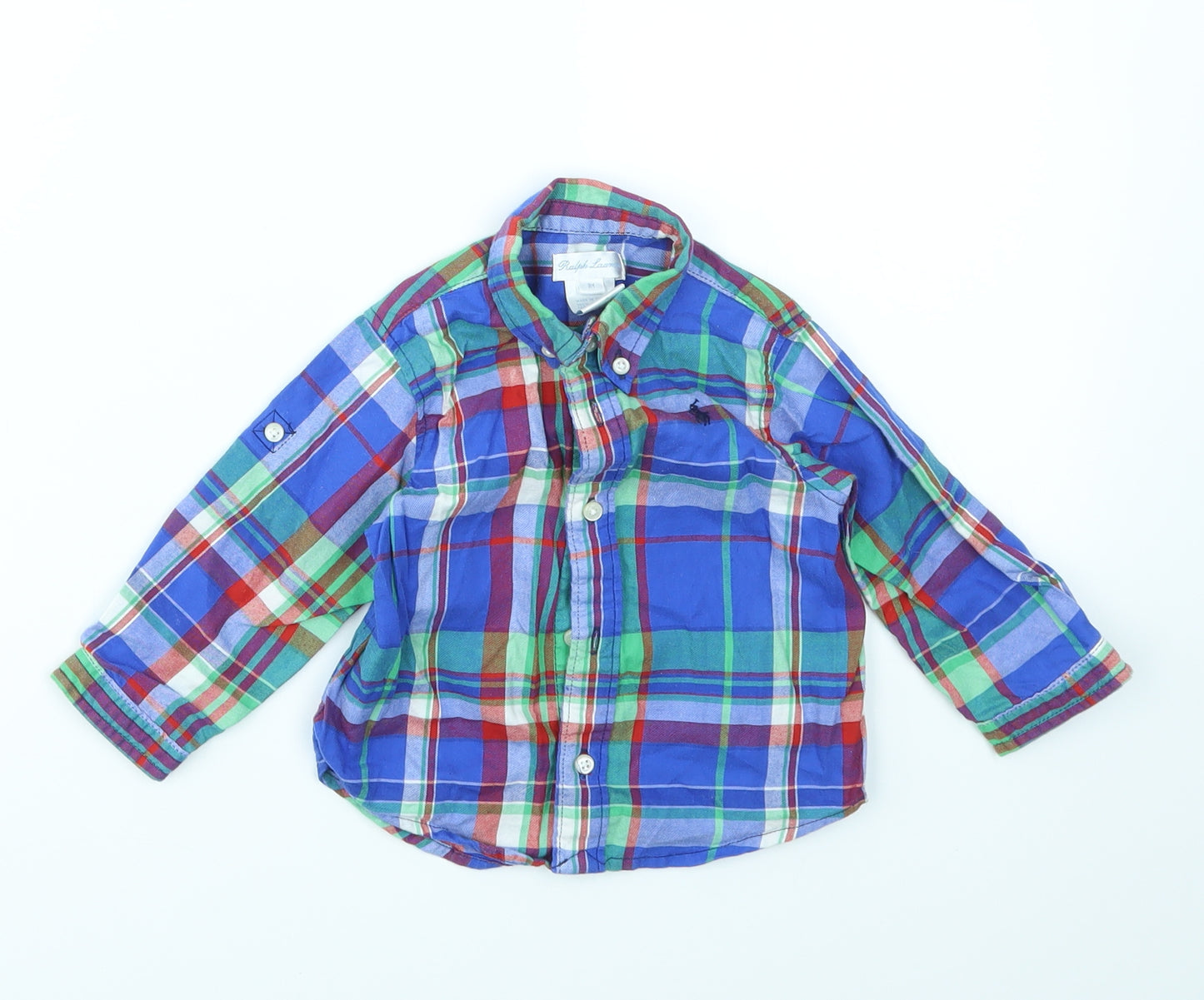 Ralph Lauren Boys Multicoloured   Basic Button-Up Size 9-12 Months