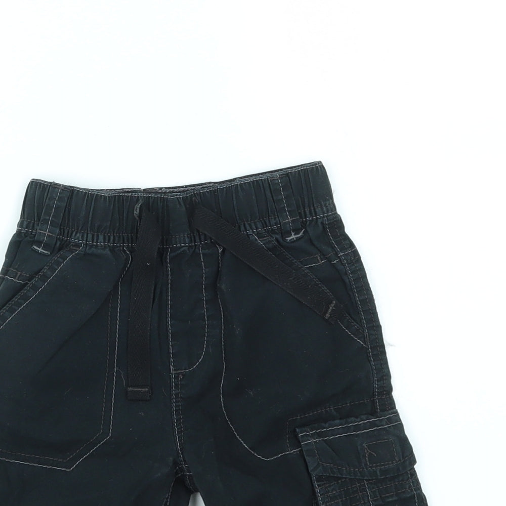 NEXT Boys Black   Capri Trousers Size 12-18 Months