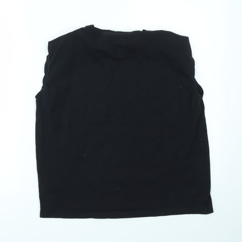 F&F Womens Black   Basic T-Shirt Size 12