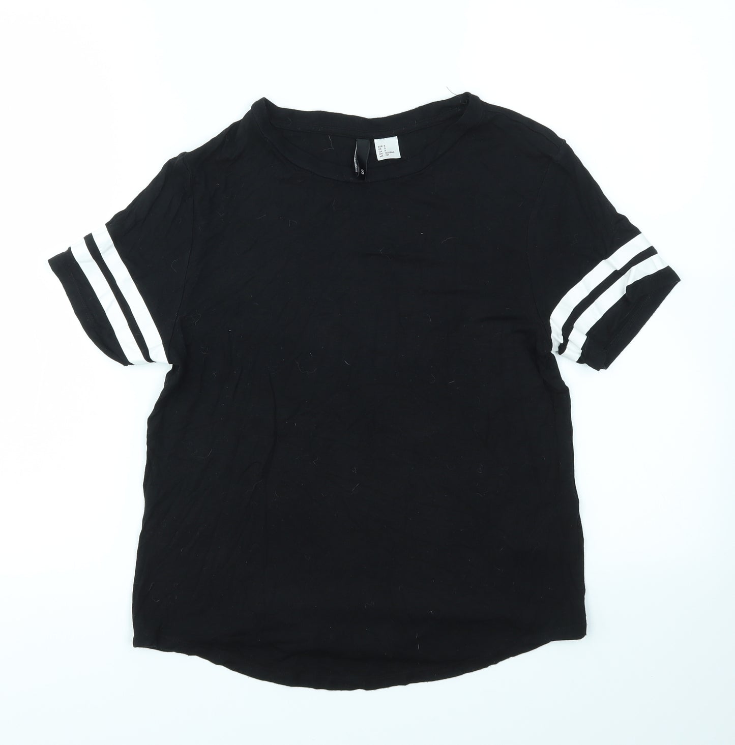 H&M Womens Black   Basic T-Shirt Size S