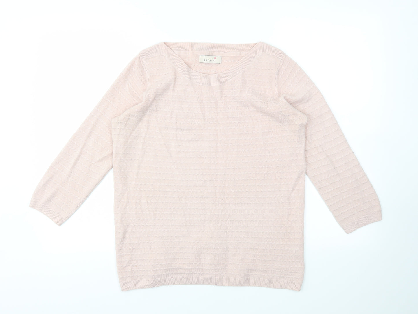 M&S Womens Pink   Pullover Jumper Size 14