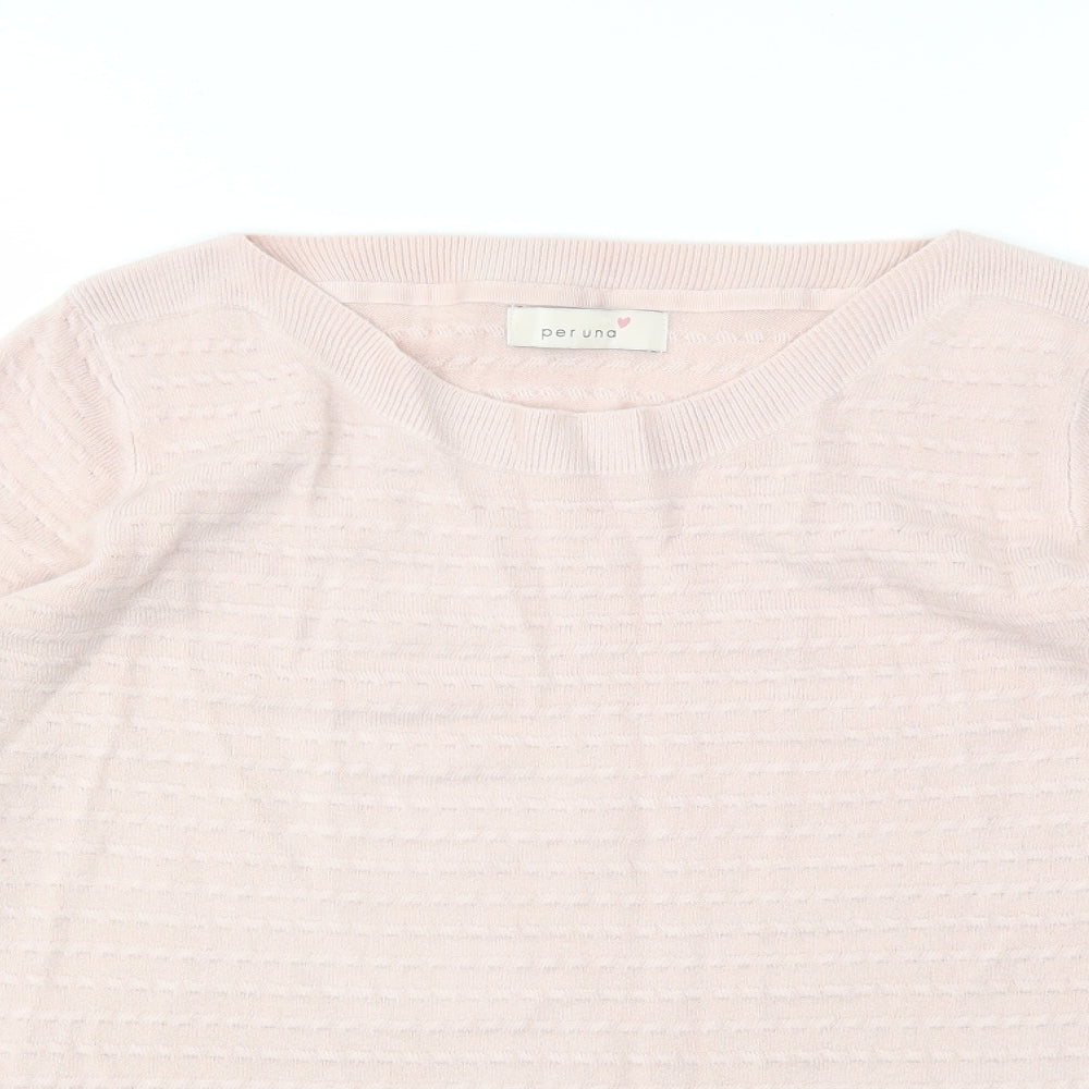 M&S Womens Pink   Pullover Jumper Size 14