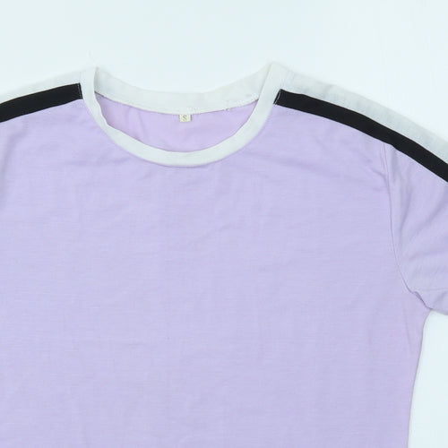 Preworn Womens Purple   Basic T-Shirt Size S