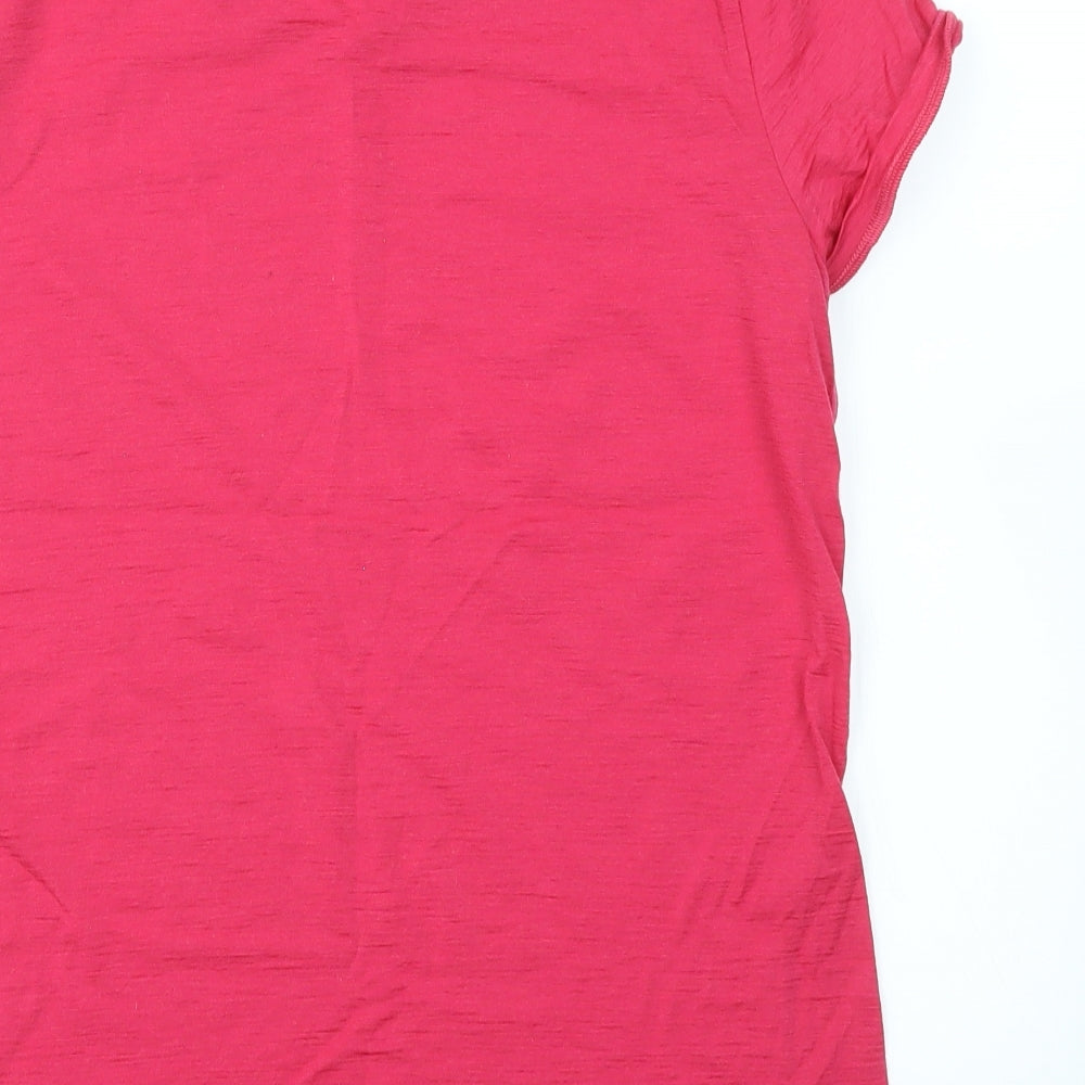 Preworn Womens Pink   Basic T-Shirt Size L