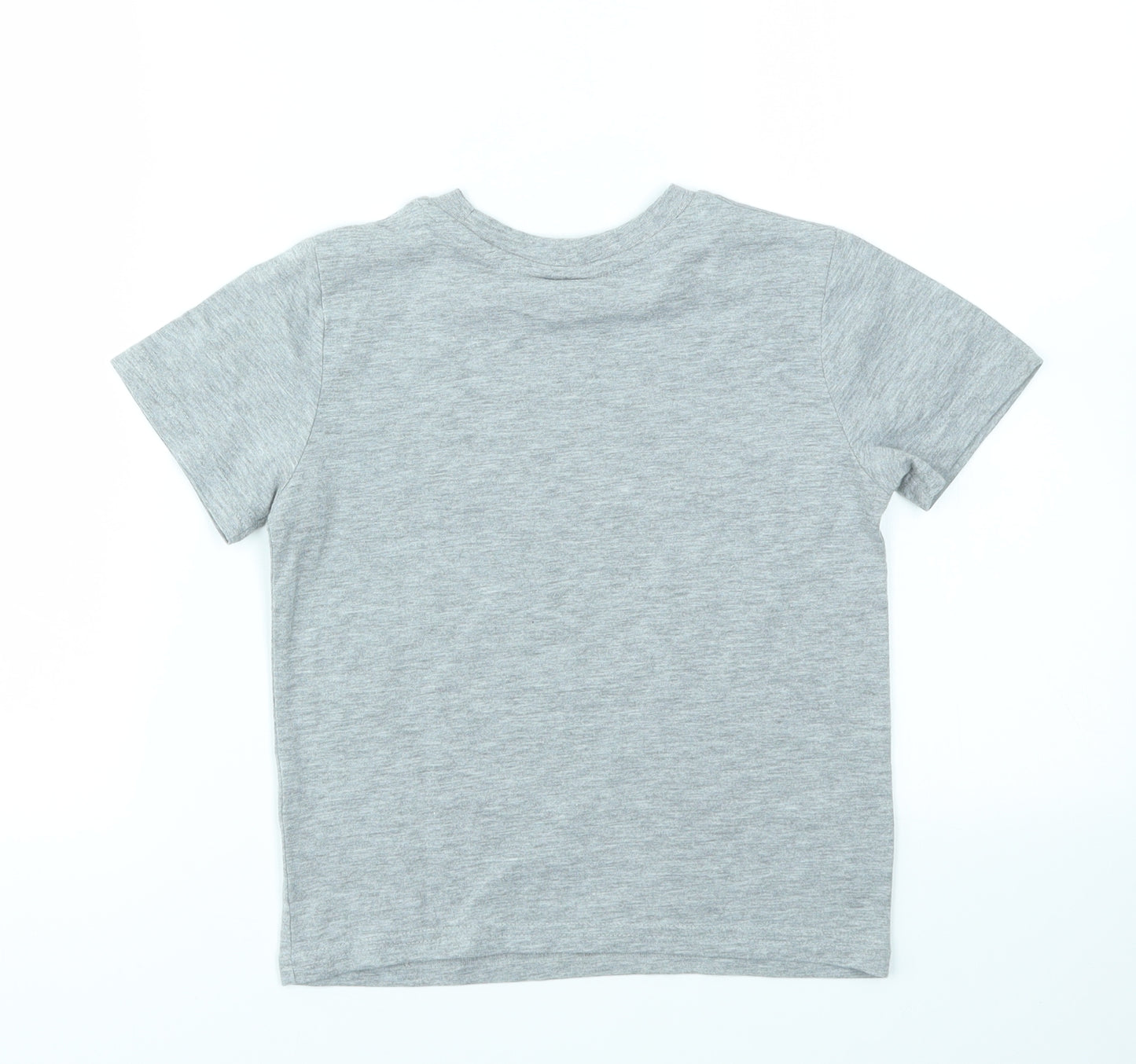 Disney Boys Grey   Basic T-Shirt Size 6 Years