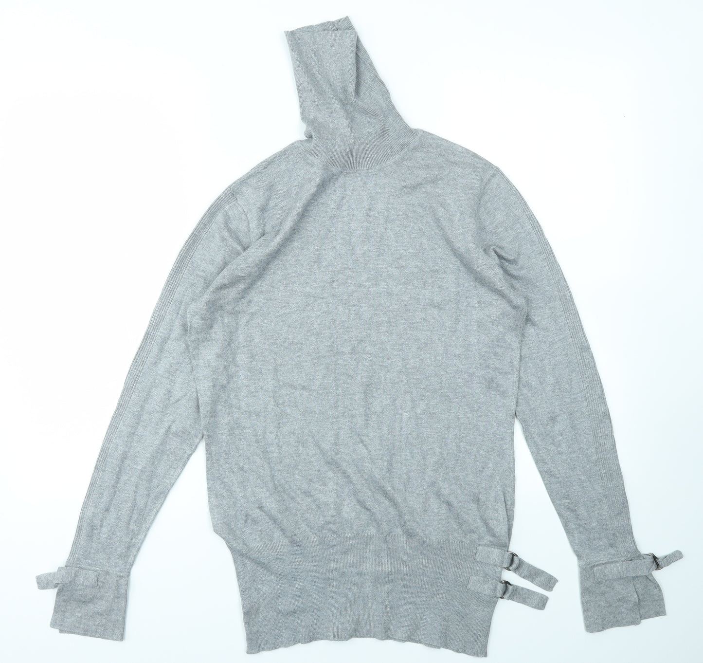 Mint Velvet Womens Grey   Pullover Jumper Size 14