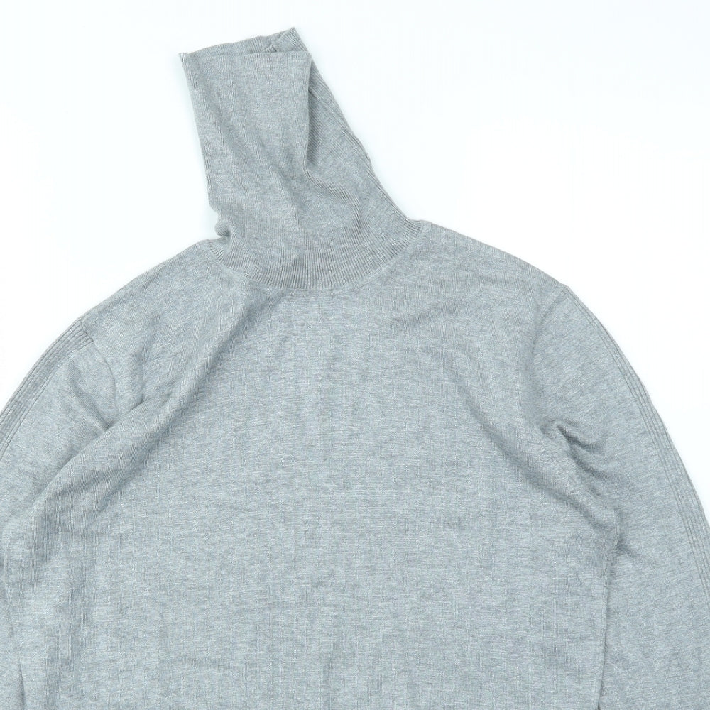 Mint Velvet Womens Grey   Pullover Jumper Size 14