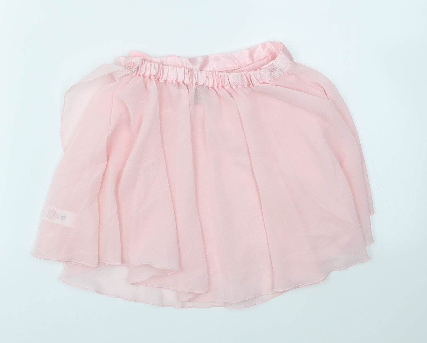 TU Girls Pink   Flare Skirt Size 6 Years
