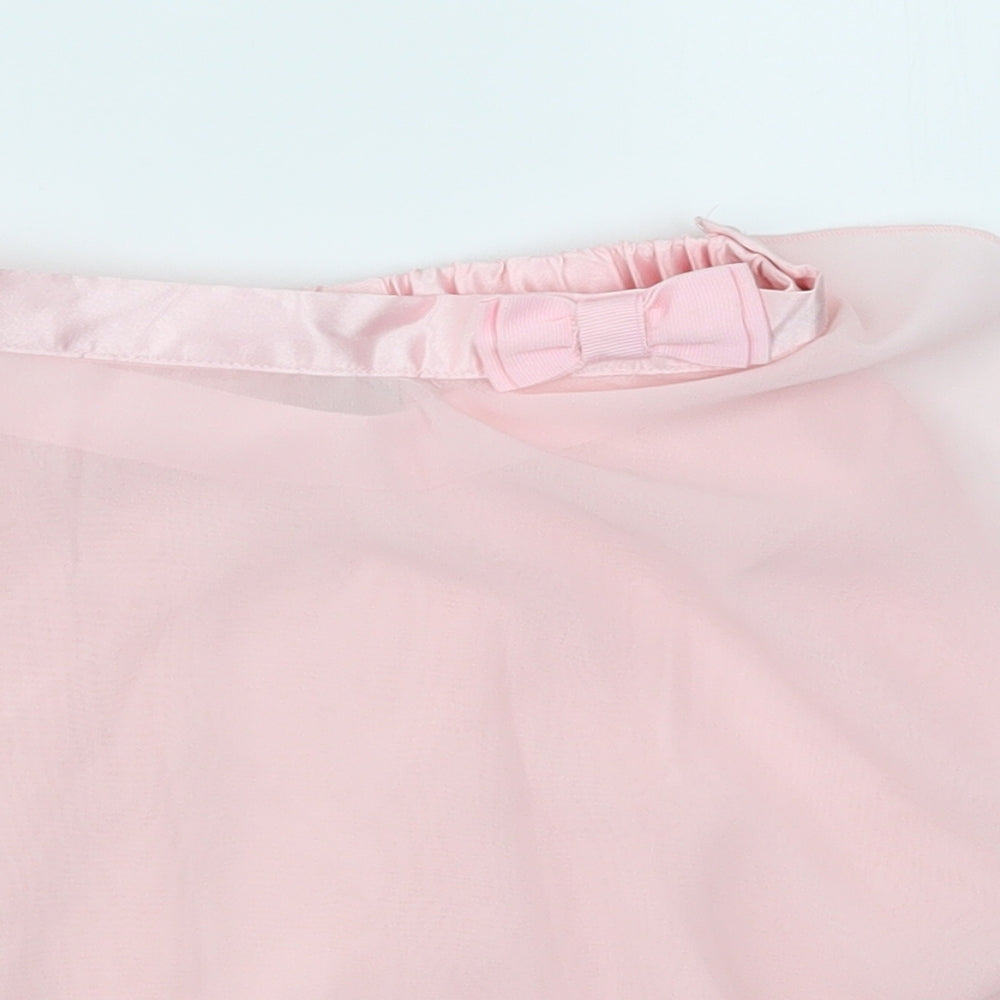 TU Girls Pink   Flare Skirt Size 6 Years