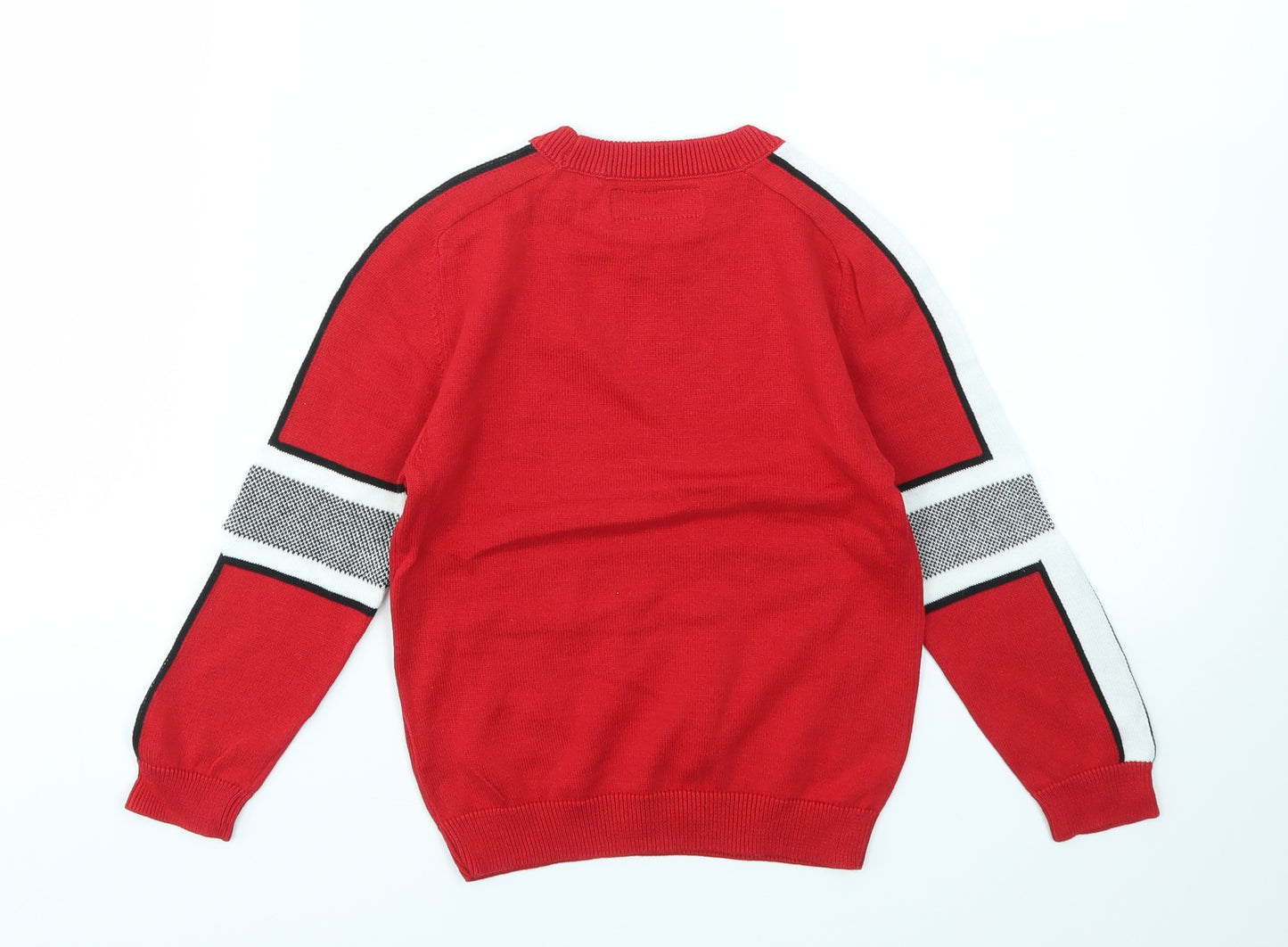 NEXT Boys Red   Pullover Sweatshirt Size 4 Years