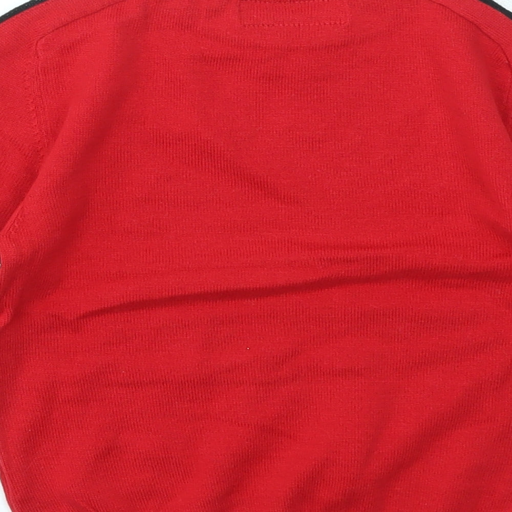 NEXT Boys Red   Pullover Sweatshirt Size 4 Years