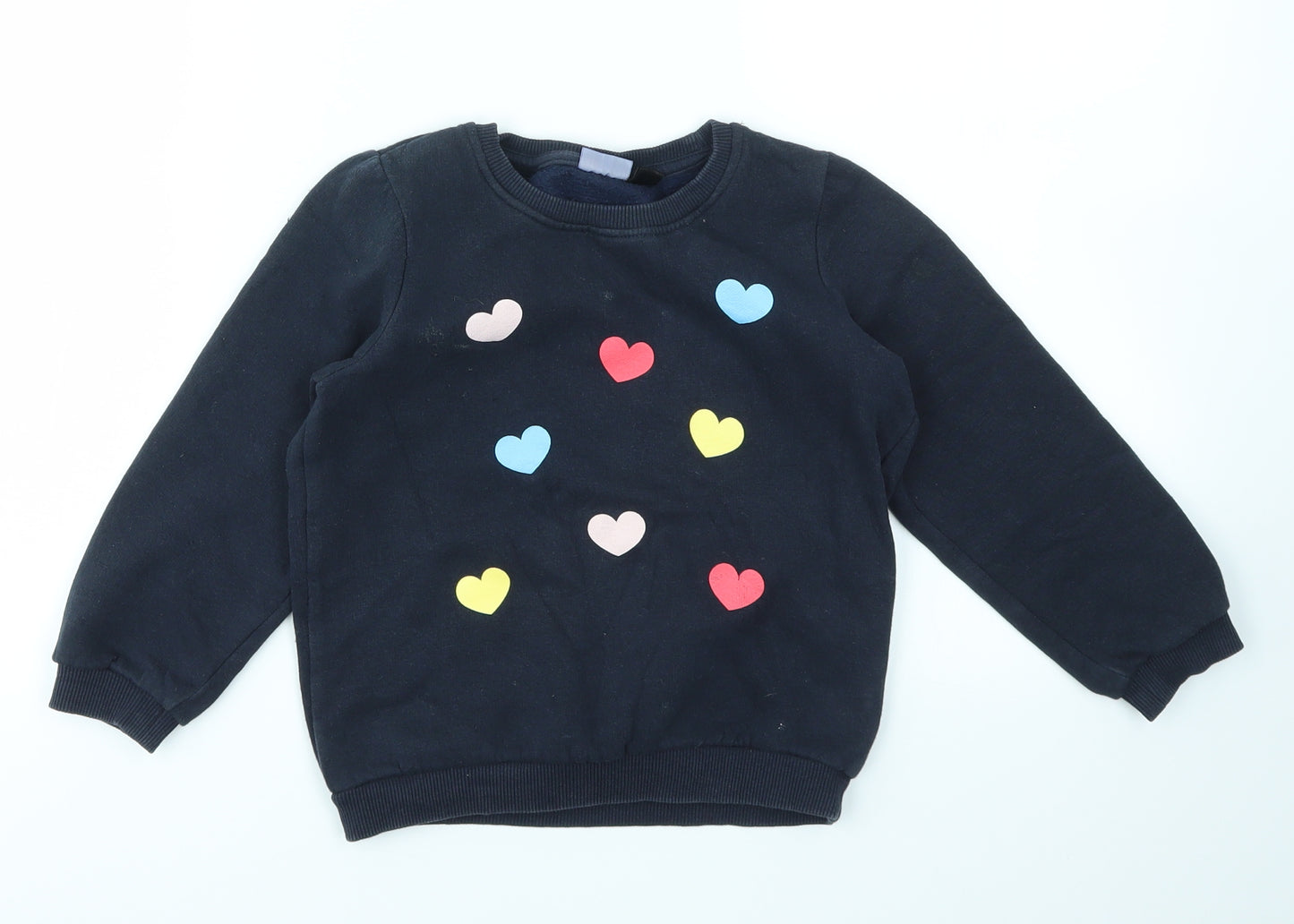 Lupilu Girls Blue   Pullover Jumper Size 5-6 Years